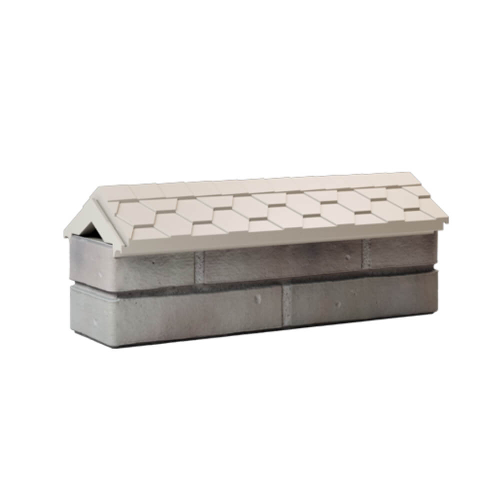 Парапет Zking Эверест Бежевый с посадкой на 0.5 кирпича (130мм) Куйбышев фото