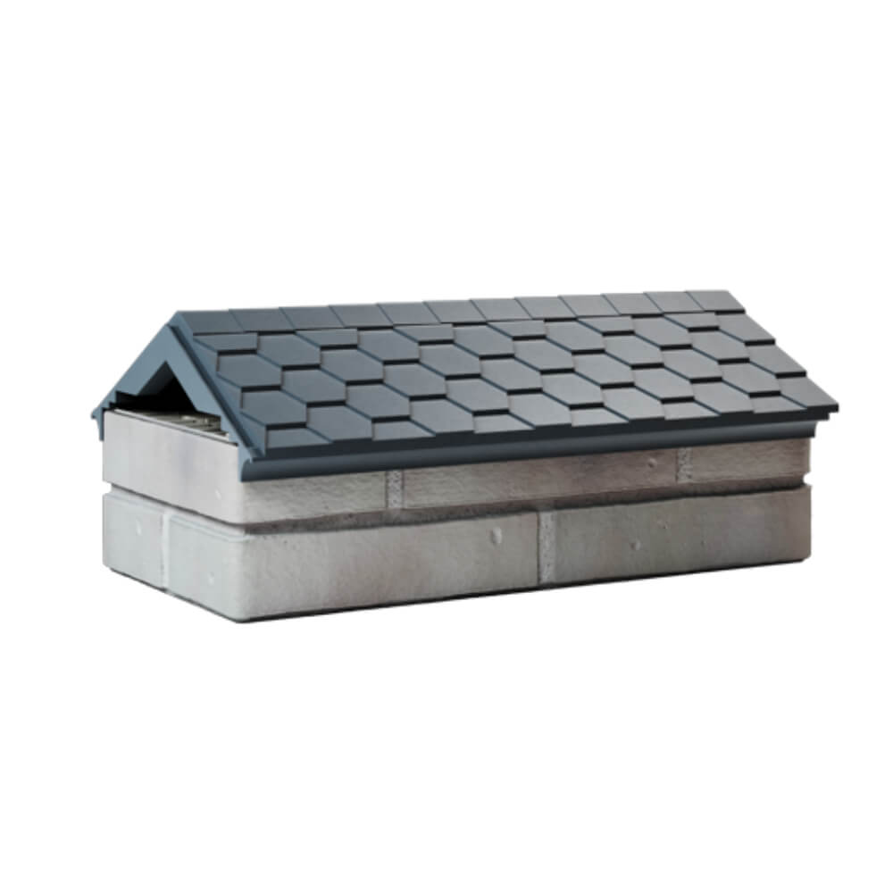 Парапет Zking Эверест Серый с посадкой на 1 кирпич (200/225/255мм) Куйбышев фото