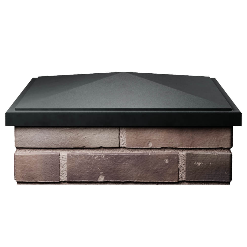 Колпак Zking БонаМоно Черный на столб 2х2 кирпича (515х515, 530х530мм) Куйбышев фото