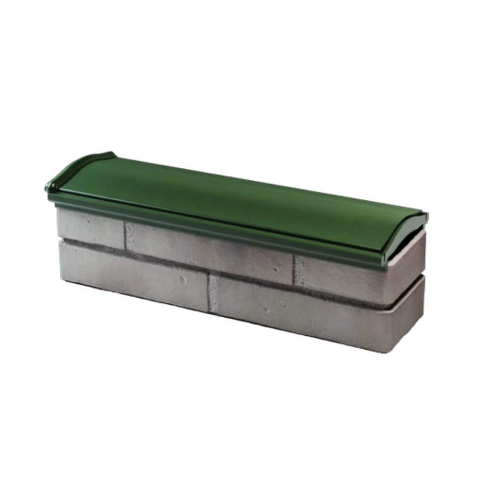 Парапет Zking Монблан Зеленый посадка на 0.5 кирпича (130мм) в Куйбышеве фото