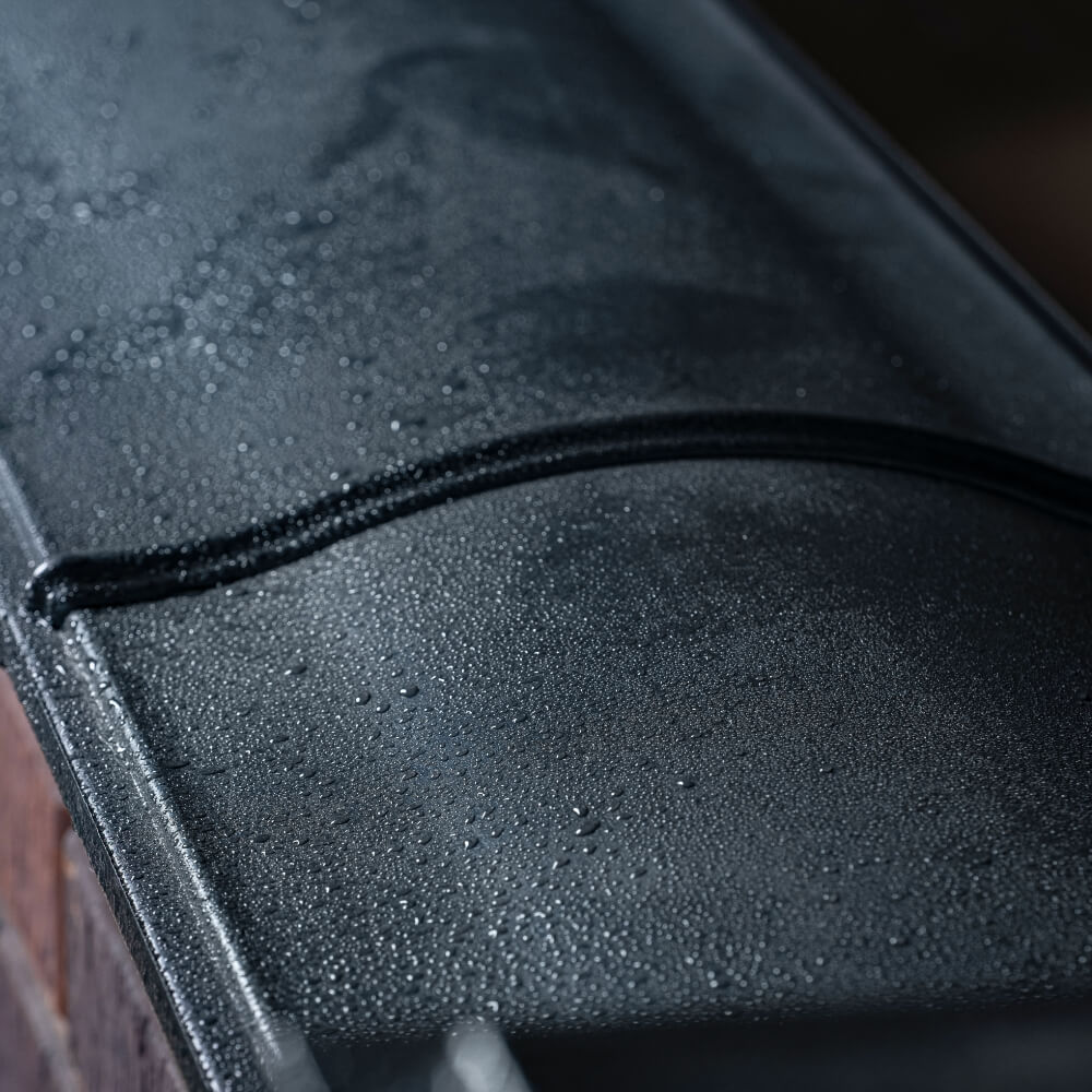 Парапет Zking Монблан Черный посадка на 0.5 кирпича (130мм) в Куйбышеве фото