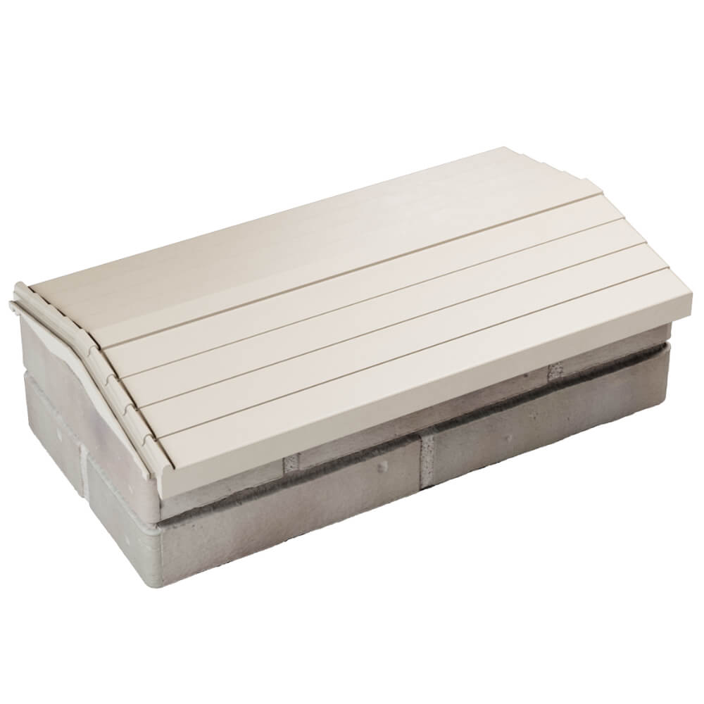 Парапет Zking Бона ХайТек Бежевый с посадкой на 1 кирпич (200/225/255мм) в Куйбышеве фото