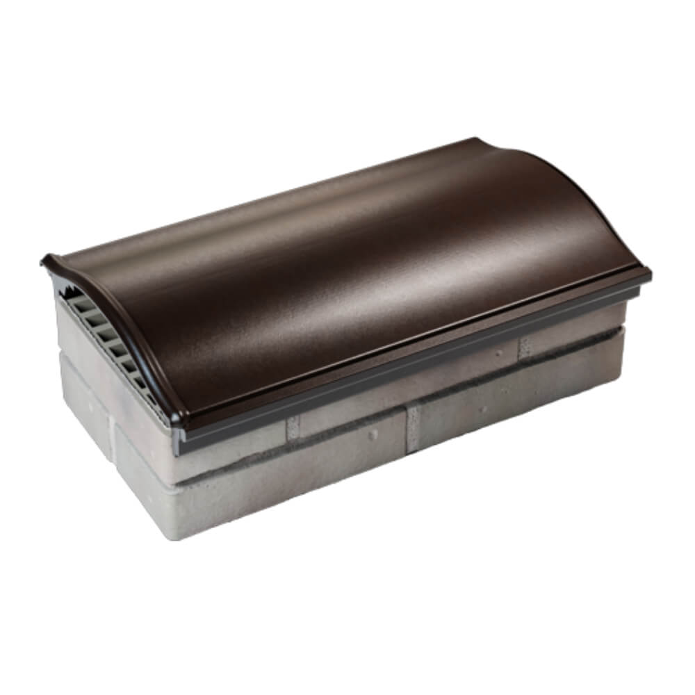 Парапет Zking Монблан Коричневый посадка на 1 кирпич (200/225/255мм) в Куйбышеве фото