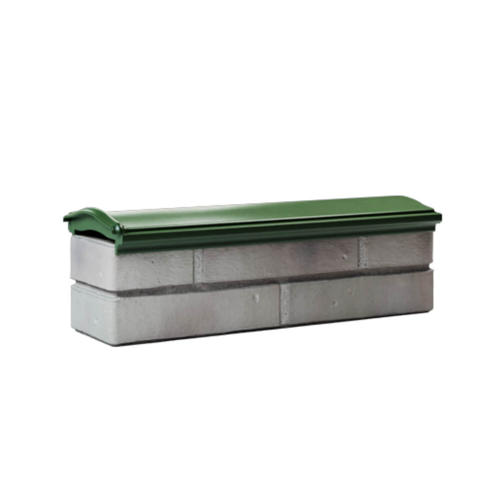 Парапет Zking Монблан Зеленый посадка на 0.5 кирпича (130мм) Куйбышев фото