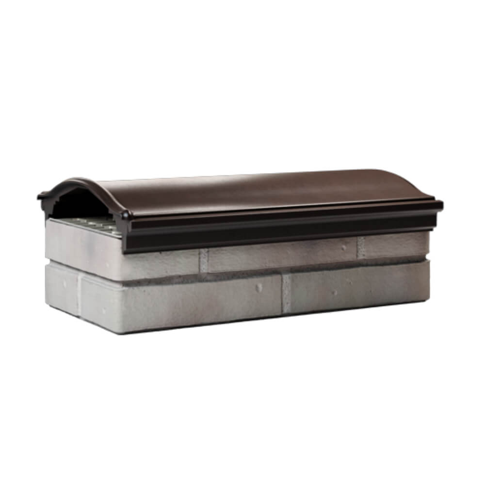 Парапет Zking Монблан Коричневый посадка на 1 кирпич (200/225/255мм) Куйбышев фото