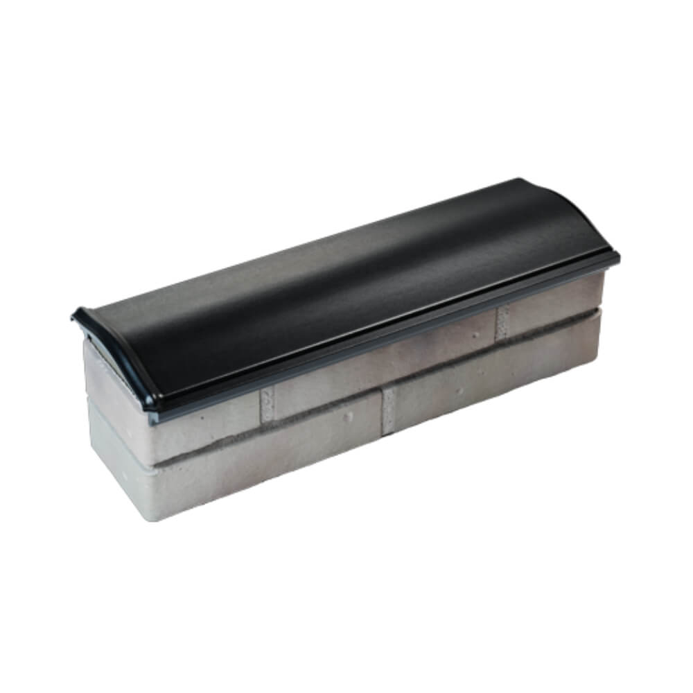 Парапет Zking Монблан Черный посадка на 0.5 кирпича (130мм) в Куйбышеве фото