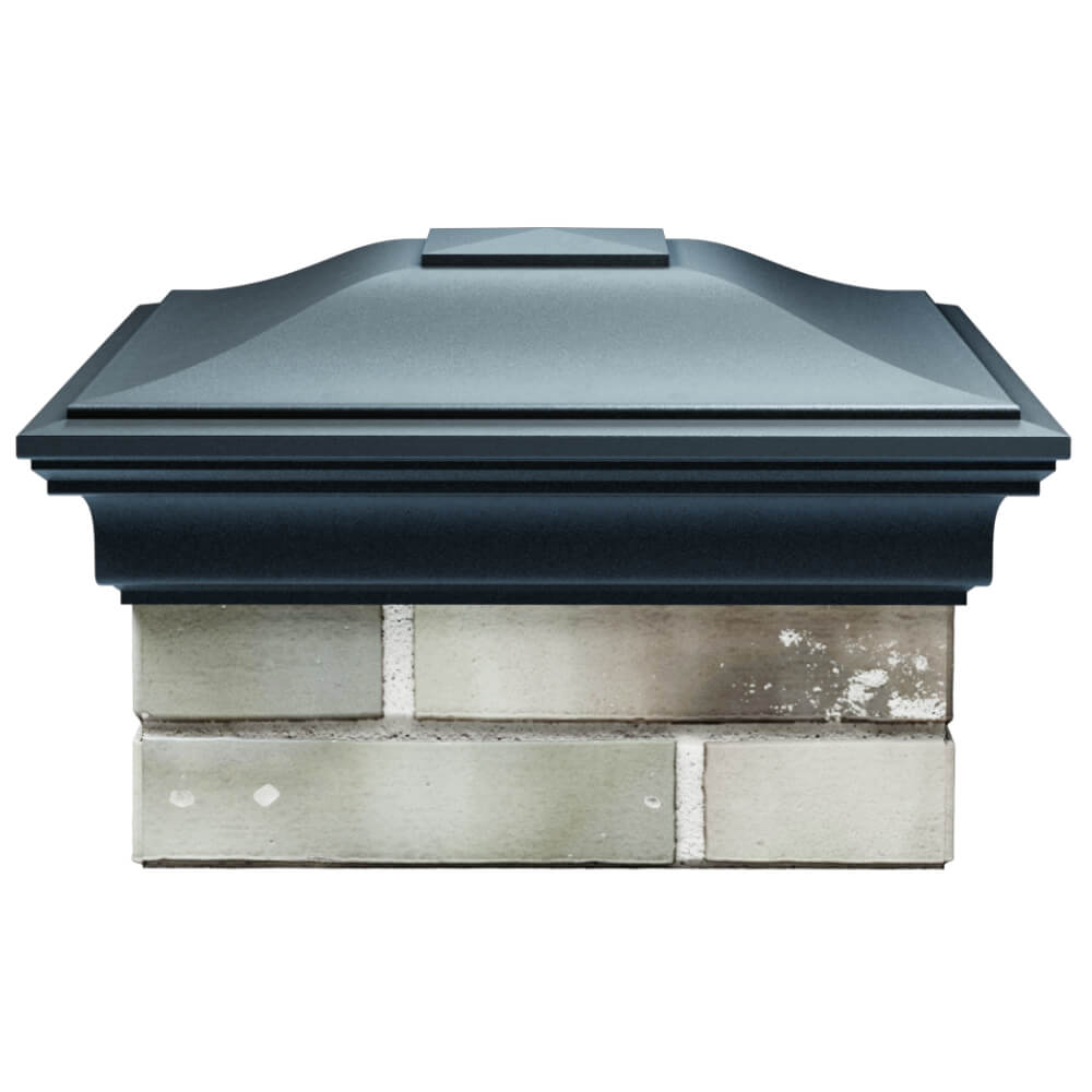 Колпак Zking Монблан Серый на столб 1.5х1.5 кирпича (385х385мм) Куйбышев фото