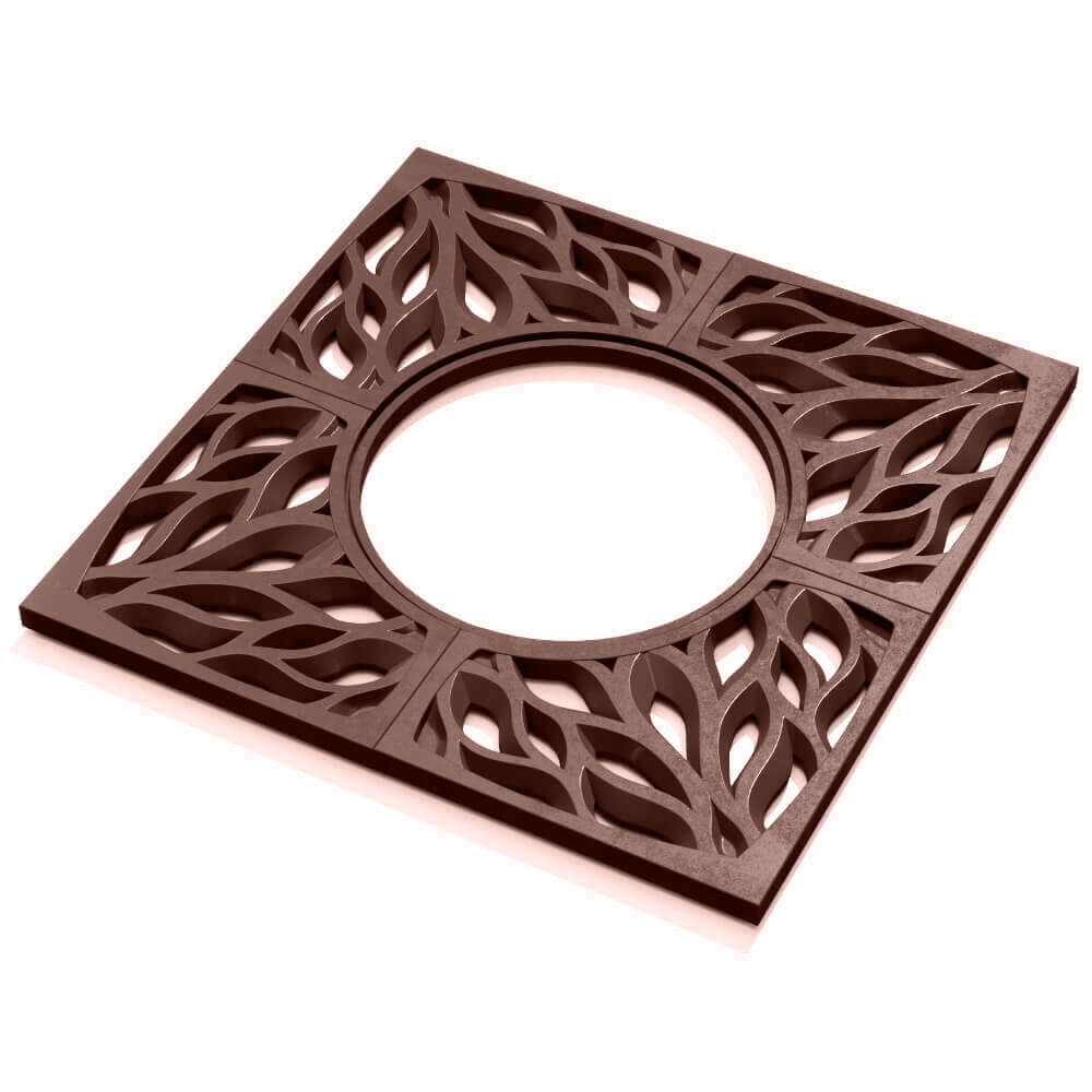 Приствольная решетка для дерева ZKING CRUST 1.2х1.2м Коричневая в Куйбышеве фото