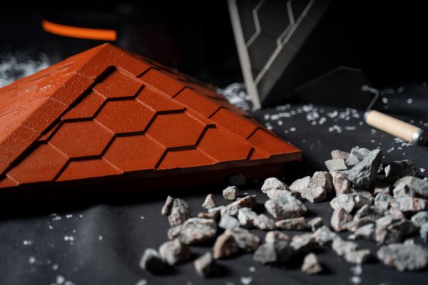 Колпак Zking Эверест Красный на столб 1.5х1.5 кирпича (390х390мм) в Куйбышеве фото