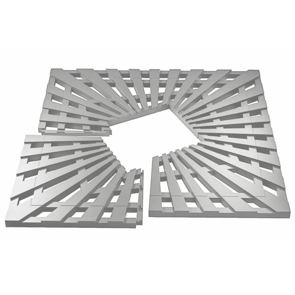 Приствольная решетка для дерева ZKING ATMOSPHERE 1.2х1.2м Бежевая в Куйбышеве фото