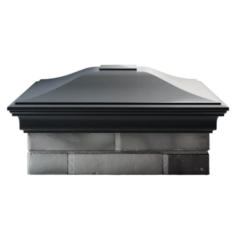 Колпак Zking Монблан Серый на столб 2х2 кирпича (515х515мм) в Куйбышеве фото