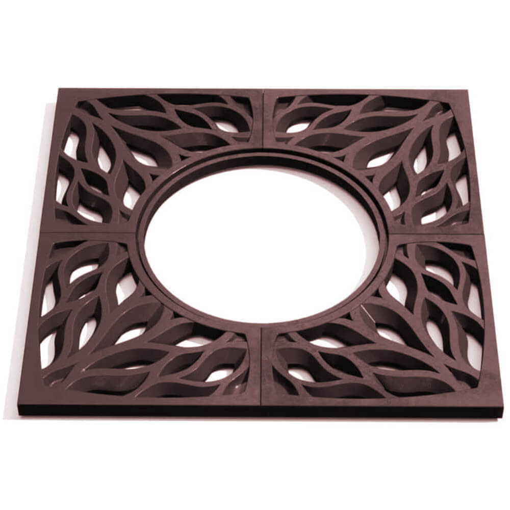 Приствольная решетка для дерева ZKING CRUST 1.2х1.2м Коричневая Куйбышев фото