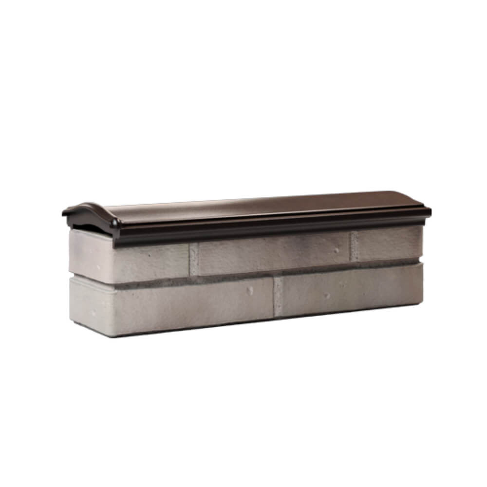 Парапет Zking Монблан Коричневый посадка на 0.5 кирпича (130мм) Куйбышев фото