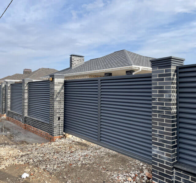 Колпак Zking Бона ХайТек Серый на столб 1.5х1.5 кирпича (385х385мм) в Куйбышеве фото