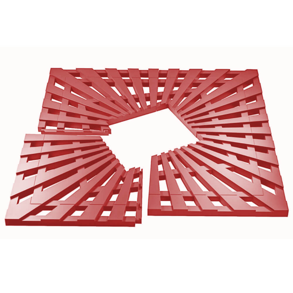 Приствольная решетка для дерева ZKING ATMOSPHERE 1.2х1.2м Красная в Куйбышеве фото