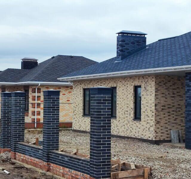 Колпак Zking Бона ХайТек Серый на столб 1.5х1.5 кирпича (385х385мм) в Куйбышеве фото